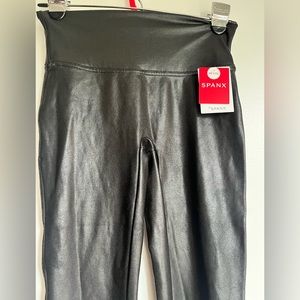 SPANX faux-leather leggings